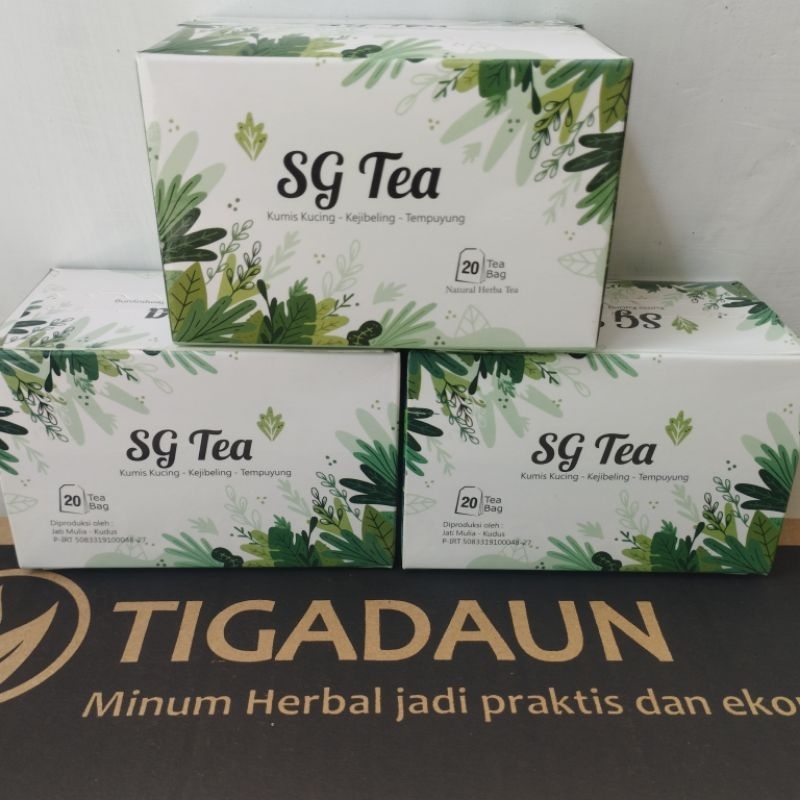 

Teh Sehat Ginjal SG Tea Minuman herbal untuk menjaga kesehatan ginjal