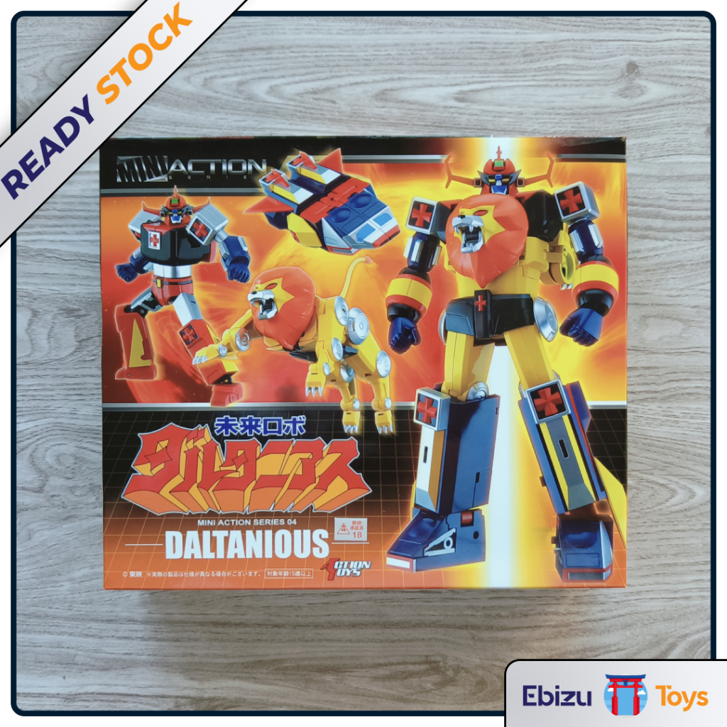 Action Toys 04 Mini Mirai Robo Future Robot Daltanious