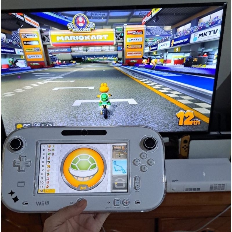 Nintendo Wii U Premium Set CFW 64 GB + HDD 500 GB Fullset Full Games Original Region Japan (Sudah Re