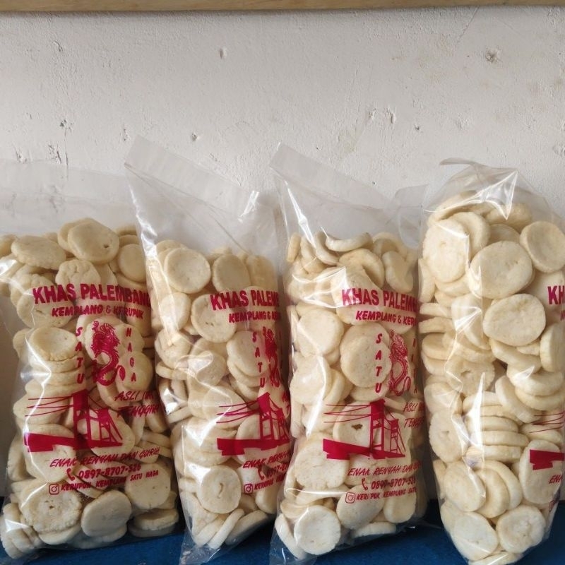 

Kemplang mini super ikan tenggiri Palembang berat 200gr