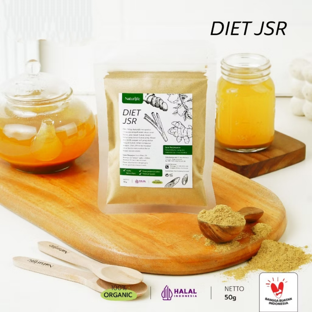 

DIET JSR 50 gram Jamu Rempah Rimpang Ramuan Sehat Detox