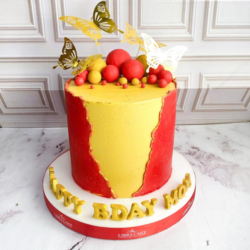 

Kue Ulang Tahun/Birthday Cake/Kue Ultah Tema Butterfly red/Kue Birthday Jakarta