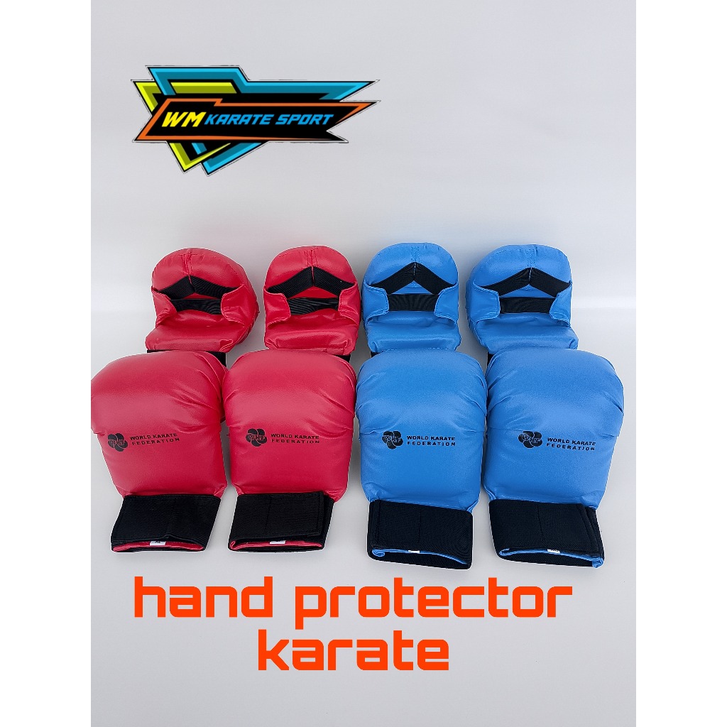 HAND PROTECTOR  pelindung tangan karate WKF