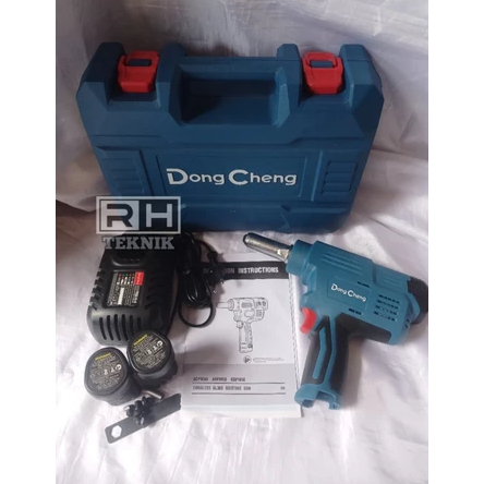 DONGCHENG rivet gun cordless mesin ripet 12V blind rivetter otomatis DONG CHENG Upgrade DCA