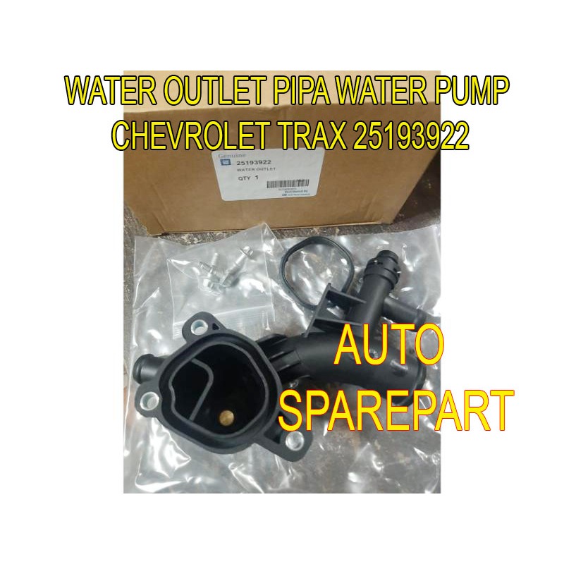 WATER OUTLET PIPA WATER PUMP CHEVROLET TRAX 25193922