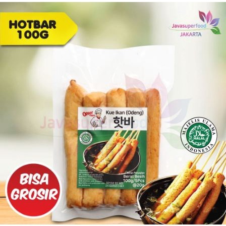 

JSF HOTBAR (KUE IKAN ODENG) 100GR - F0536 / Odeng