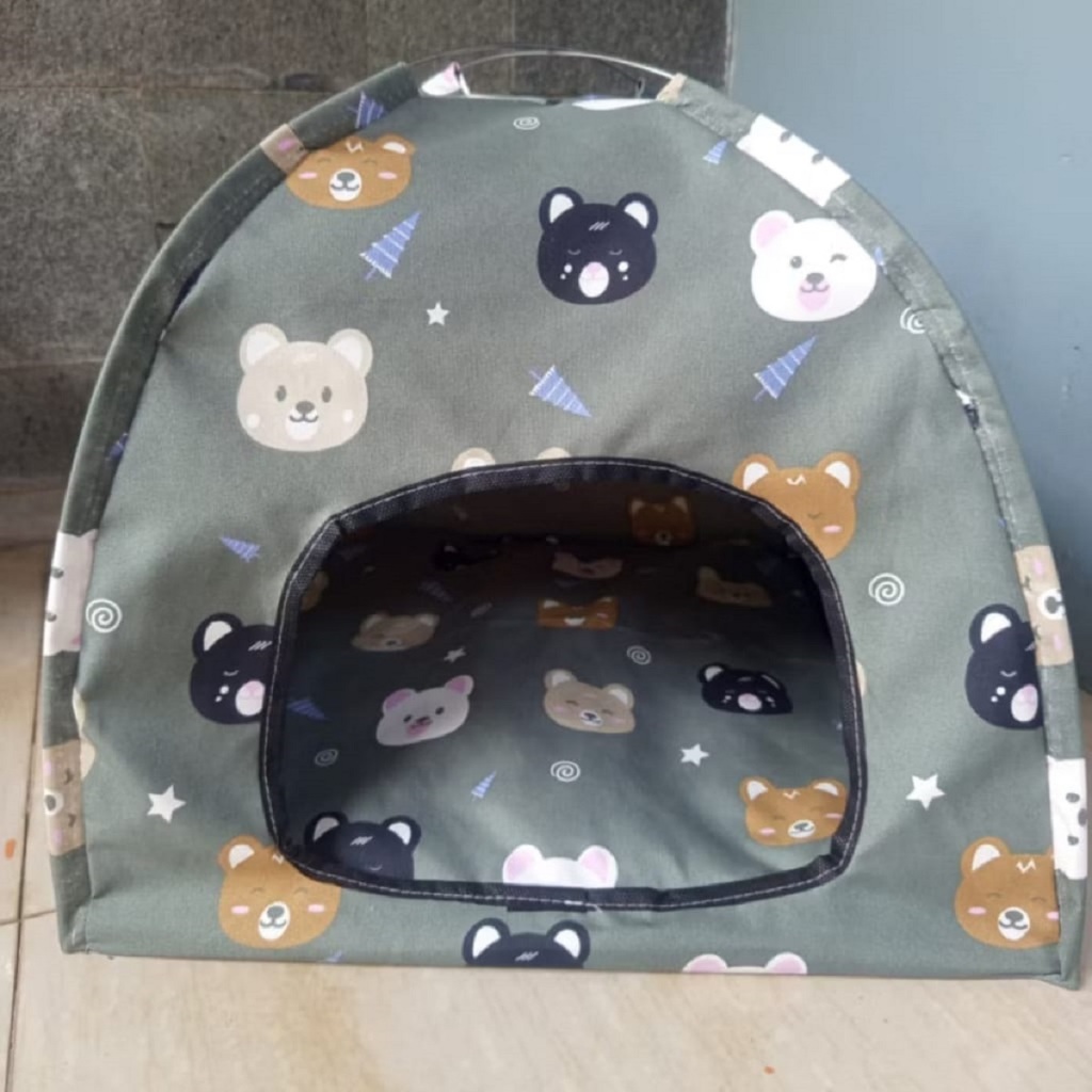 Rumah Kucing Motif Lucu Ukuran Jumbo