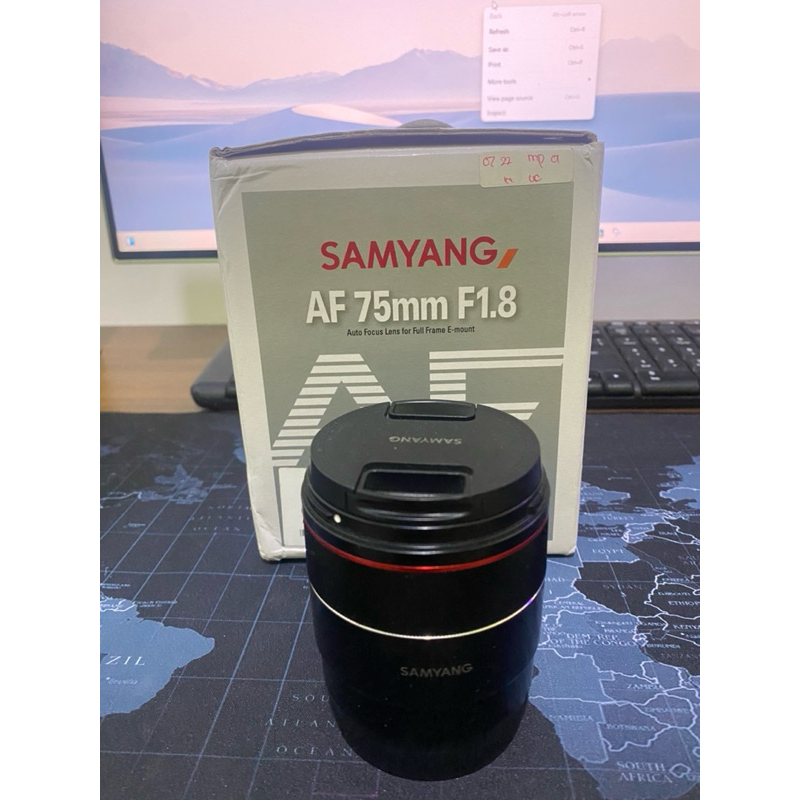 SAMYANG 75MM F 1.8