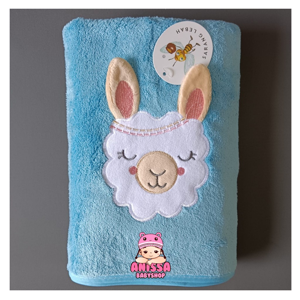 Handuk Bayi Microfiber Premium Sarang Lebah / Handuk Bayi 50x100 cm Handuk Bayi Newborn