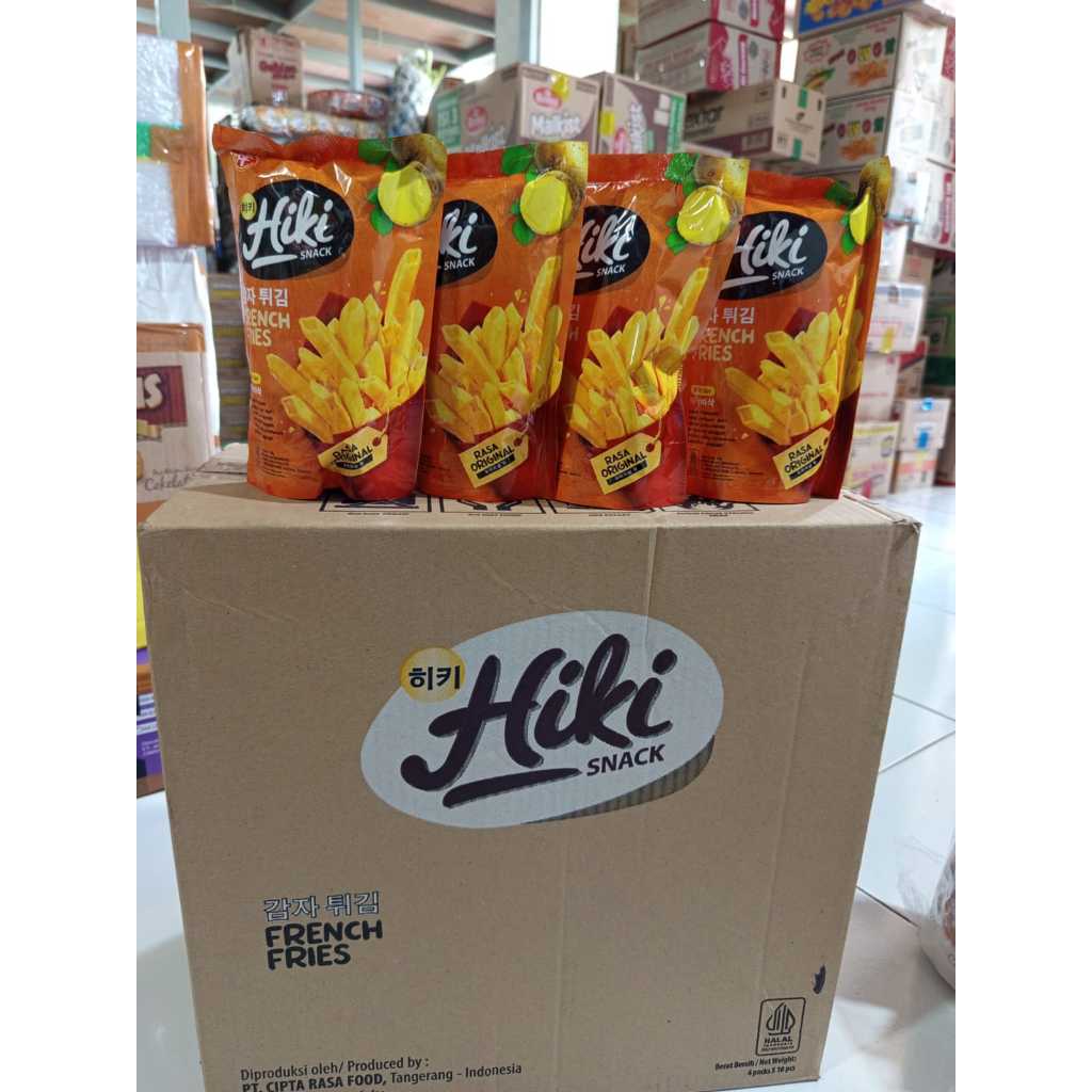 

Hiki snack french fries Dus(4x10pcs)