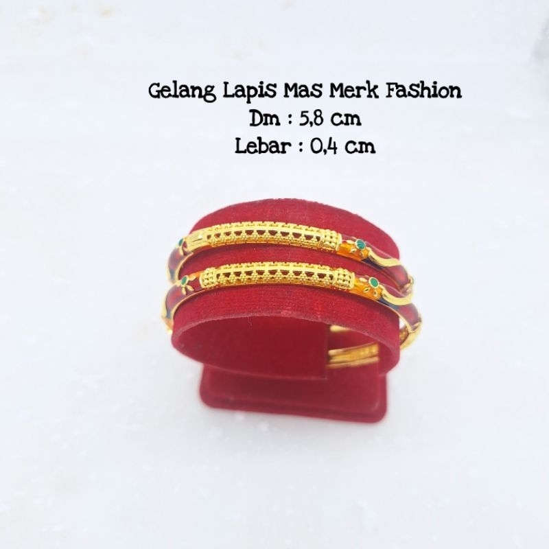 Gelang Keroncong Dubai Mini Mirip emas Asli pengganti emas