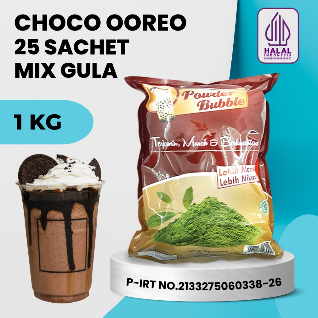 

Bubuk COKELAT OORE0 1 KG - Bubuk Minuman Murah - Powder Drink Rasa Coklat Black Crumb Biskuit