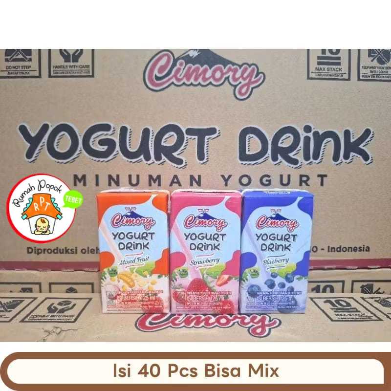 

Cimory Yoghurt 125ml Strawberry Blueberry 1 Karton