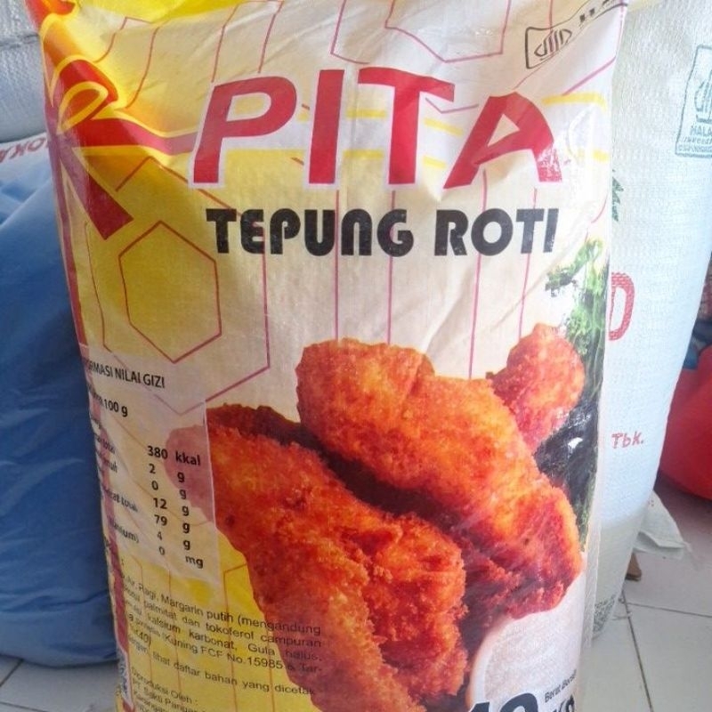 

TEPUNG ROTI / Panir merk PITA repack 250gr