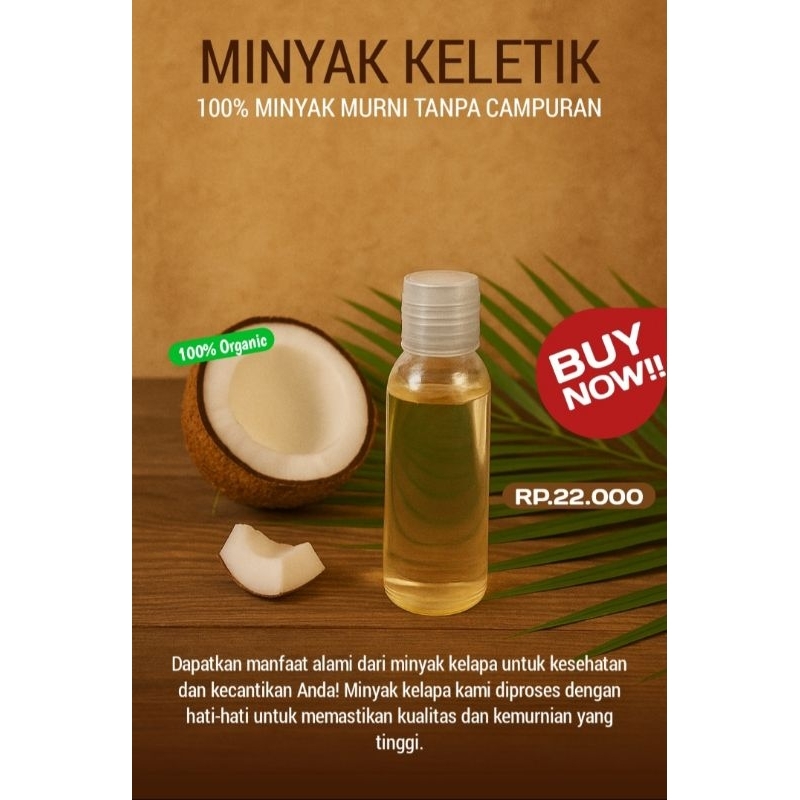 

minyak kelapa asli tanpa campuran