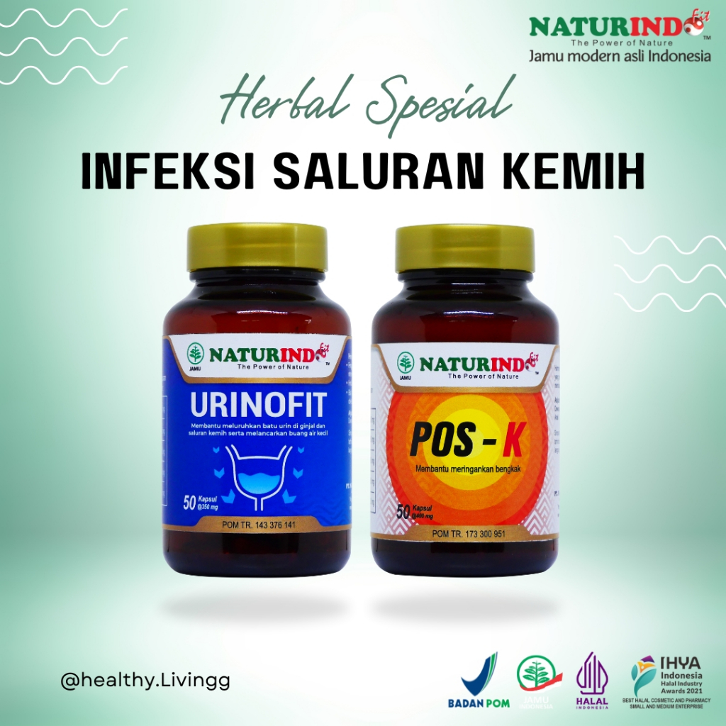 Obat Herbal Infeksi Saluran Kemih Kencing Nanah Nyeri Kencing Beser Urine Berbusa Urinofit