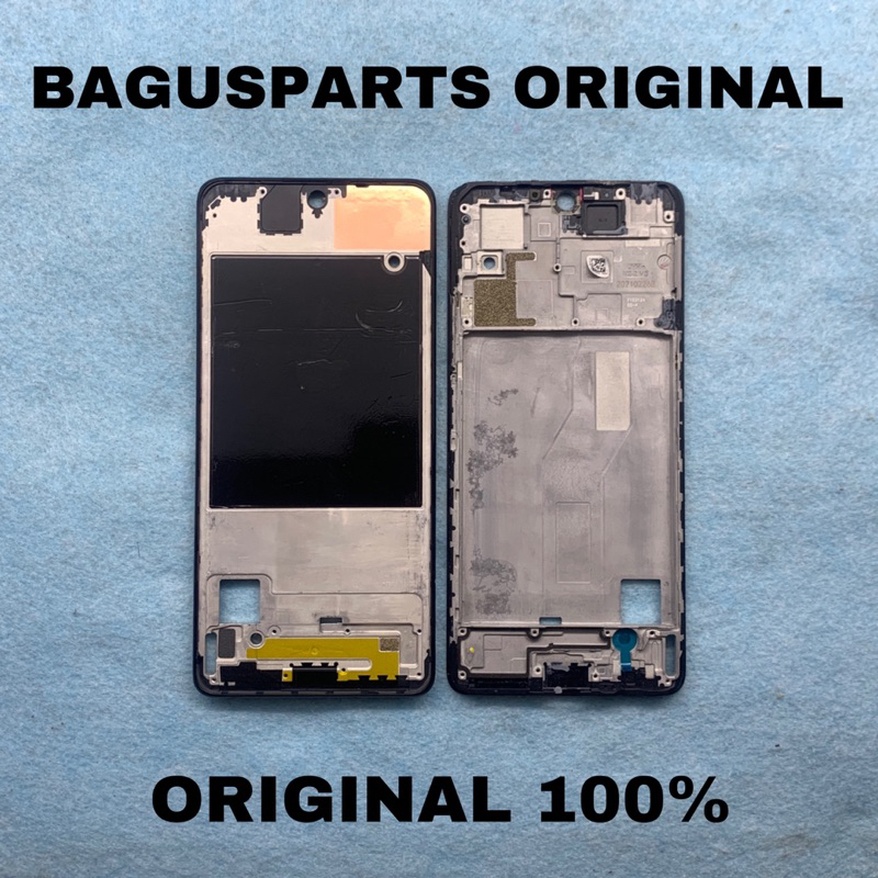 FRAME MIDDLE TULANG TENGAH RANGKA HOUSING LCD XIAOMI REDMI NOTE 10 PRO ORIGINAL COPOTAN