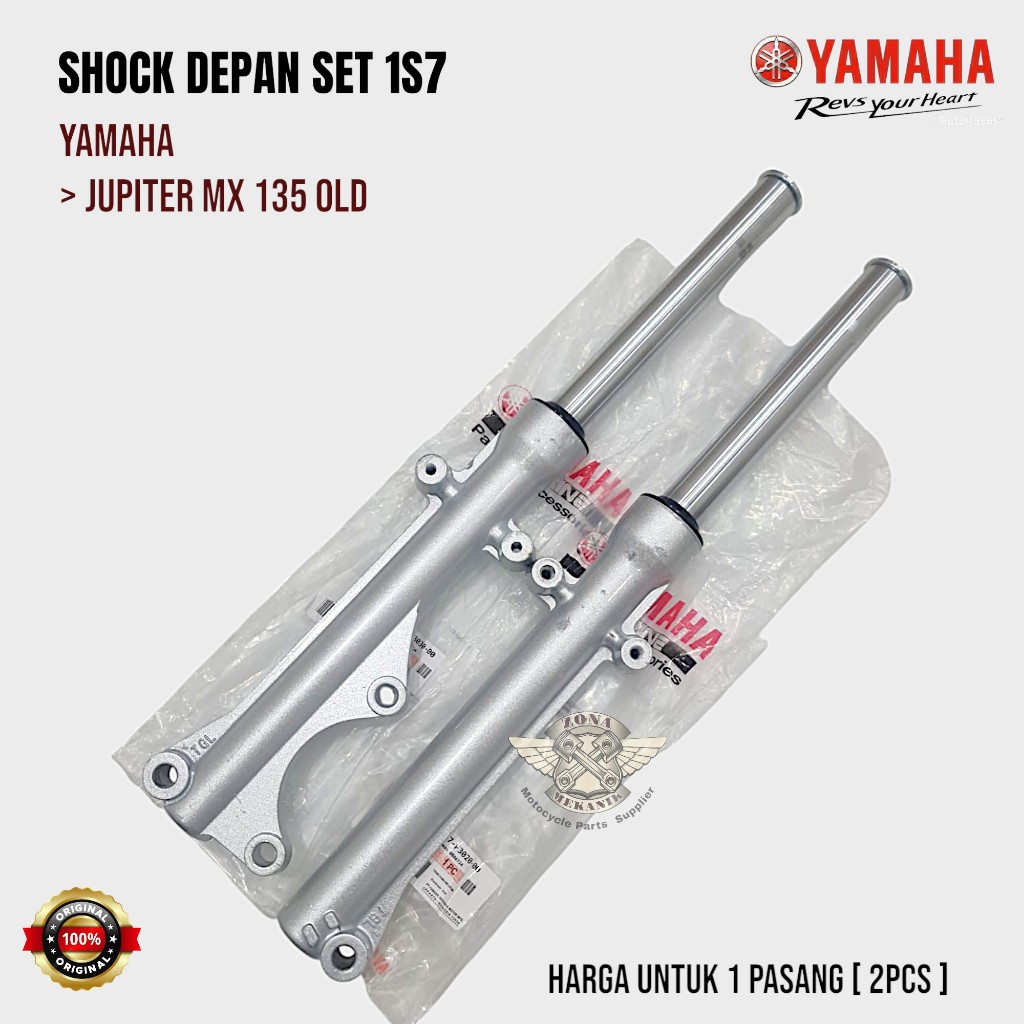 Shock Depan Yamaha Jupiter MX Old 135 Original As Shock Tabung Jupiter MX Old Shock Depan 1S7