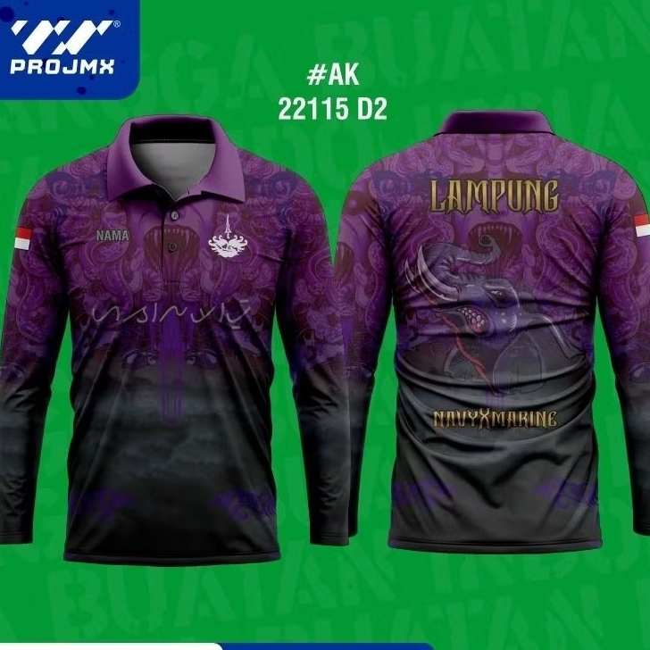 PROJMX- KAOS JERSEY LENGAN PANJANG ( BISA CUSTOM)