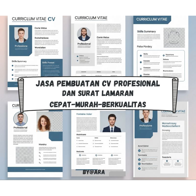 JASA PEMBUATAN CV DAN SURAT LAMARAN PEKERJAAN