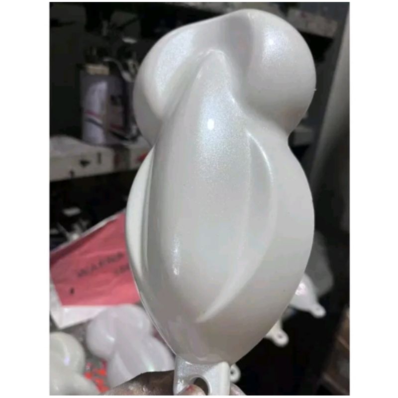 jual cat duco peal mutiara  putih memiliki sinar epec putih cat custom automotif mobil motor