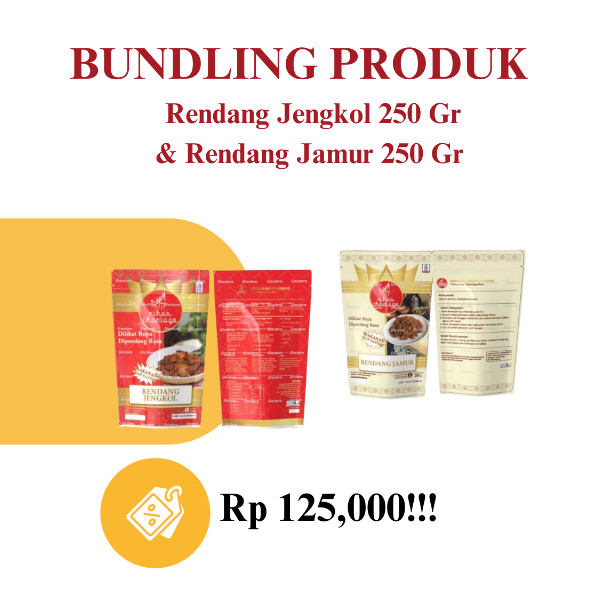 

BUNDLING RENDANG JAMUR & RENDANG JENGKOL!!!