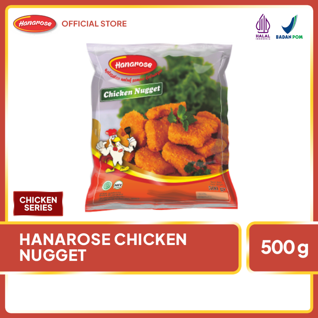 

HANAROSE Chicken Nugget Ayam Frozen 500 GR