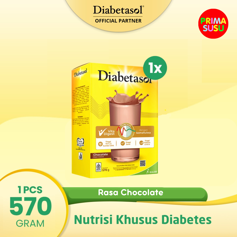 

Diabetasol 600 Gr, Cokelat, Vanila