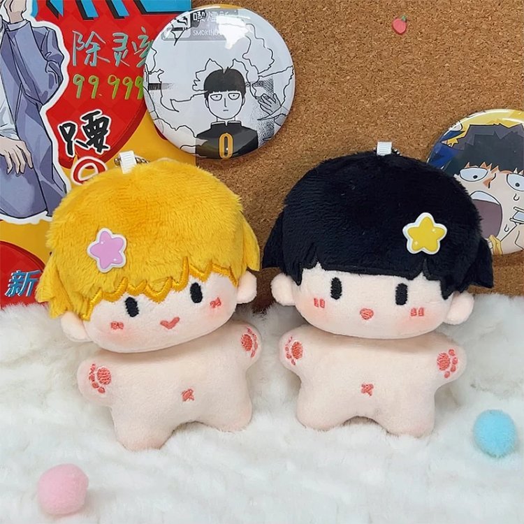 [READY STOCK] doll kageyama & arataka mob psycho 100 boneka shigeo kageyama & reigen arataka doll