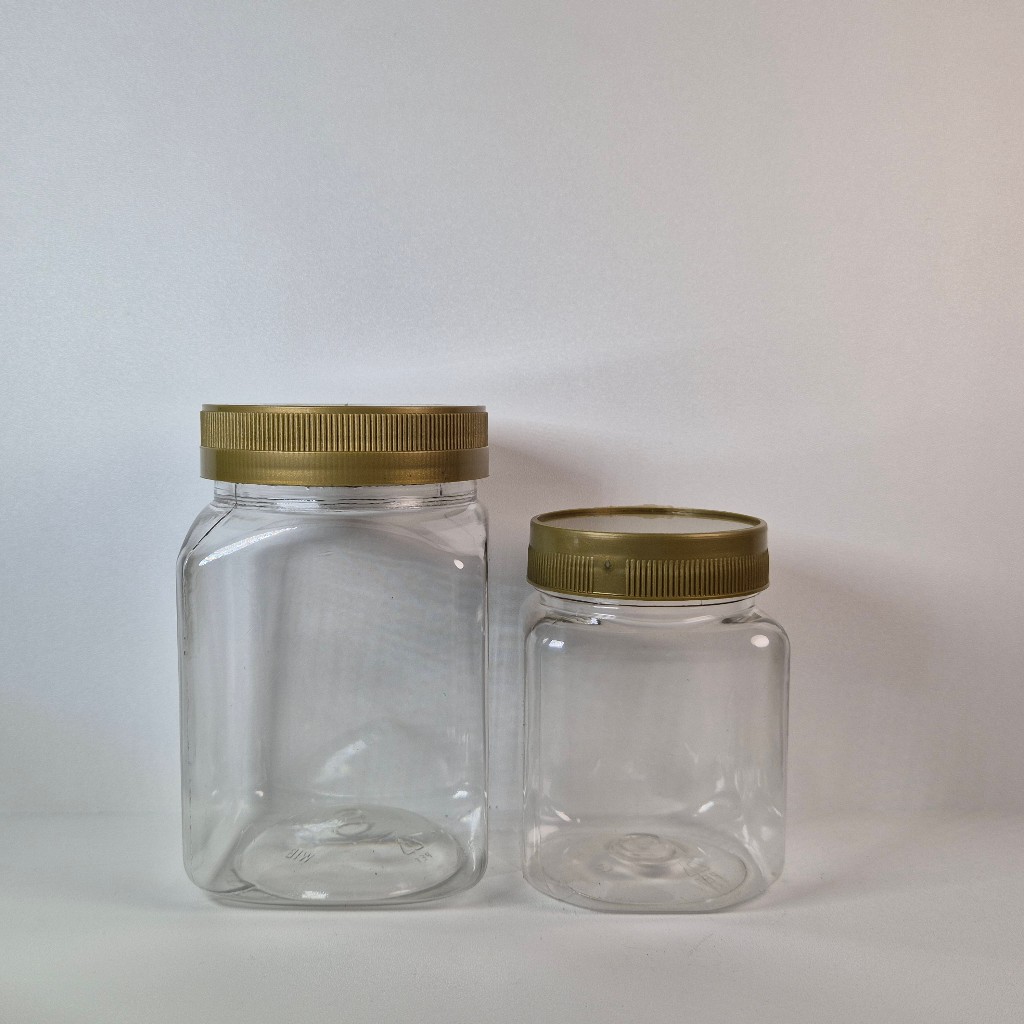 PROMO TERBARU TOPLES PLASTIK KOTAK KECIL 210ML/ JAR BUMBU DAPUR, DAUN TEH, JAR PERMEN KECIL/ LUCU,