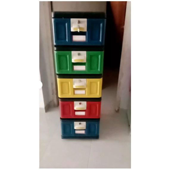 Lemari Laci Napolly Susun 4 STB 04 Instant / Lemari Napolly 4 Susun Jumbo