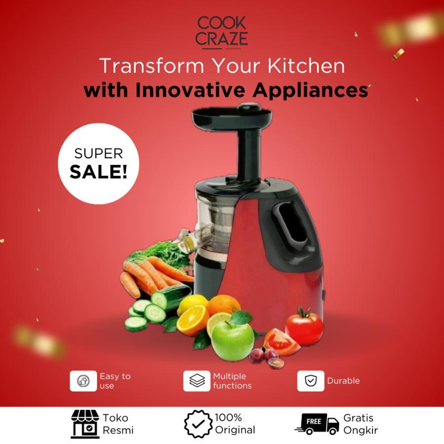 Blender buah dan sayur dodawa - Slow Juicer dodawa DD 1107 Resmi