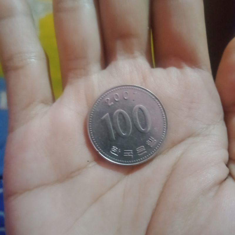 Uang 100 Yen Jepang Yuan Korea Selatan Asli Original