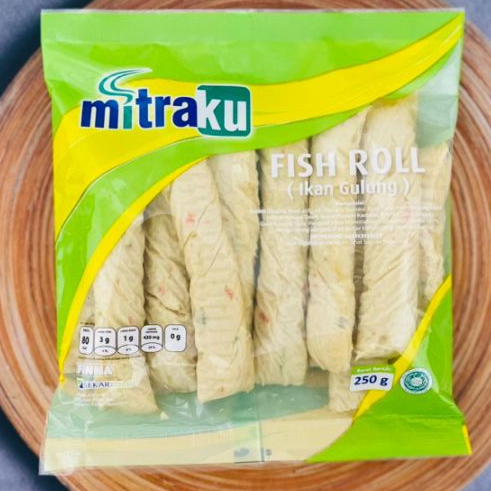 

MITRAKU Fish Roll 250 Gram - Ikan Gulung Olahan