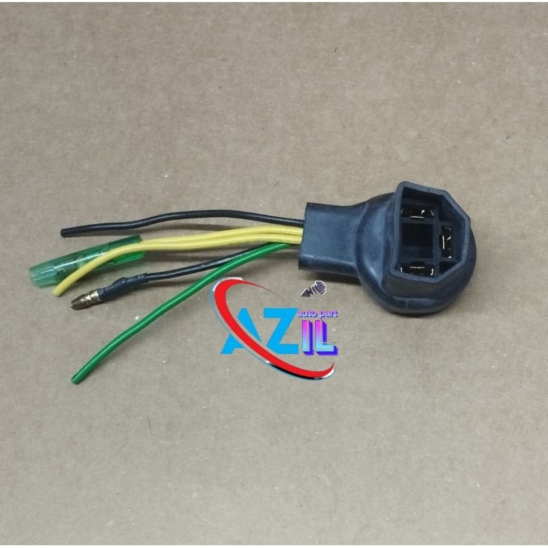 KABEL SOKET LAMPU DEPAN H4 KAWASAKI NINJA RR NINJA R NINJA 250 KARBU
