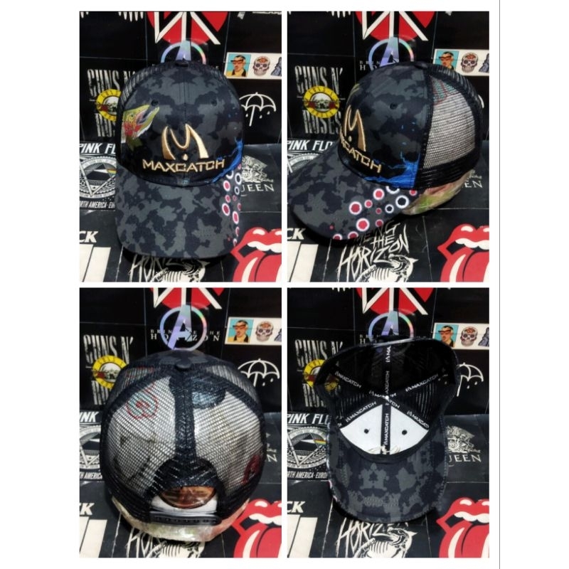 topi second import sport trucker fishing MAXCATCH series