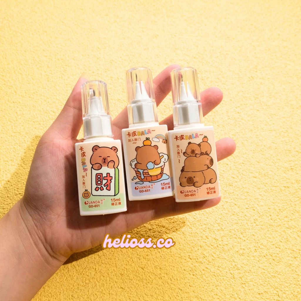 

CORRECTION TAPE CAPYBARA TIP EX CAIR KOTAK CAPYBARA KAPIBARA TIP X TIPE X CAIR KOTAK MOTIF CAPYBARA LUCU CUTE TERMURAH HELIOSS.CO