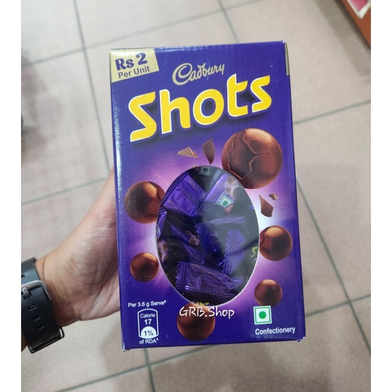 

COKLAT CADBURY SHOTS 208gr