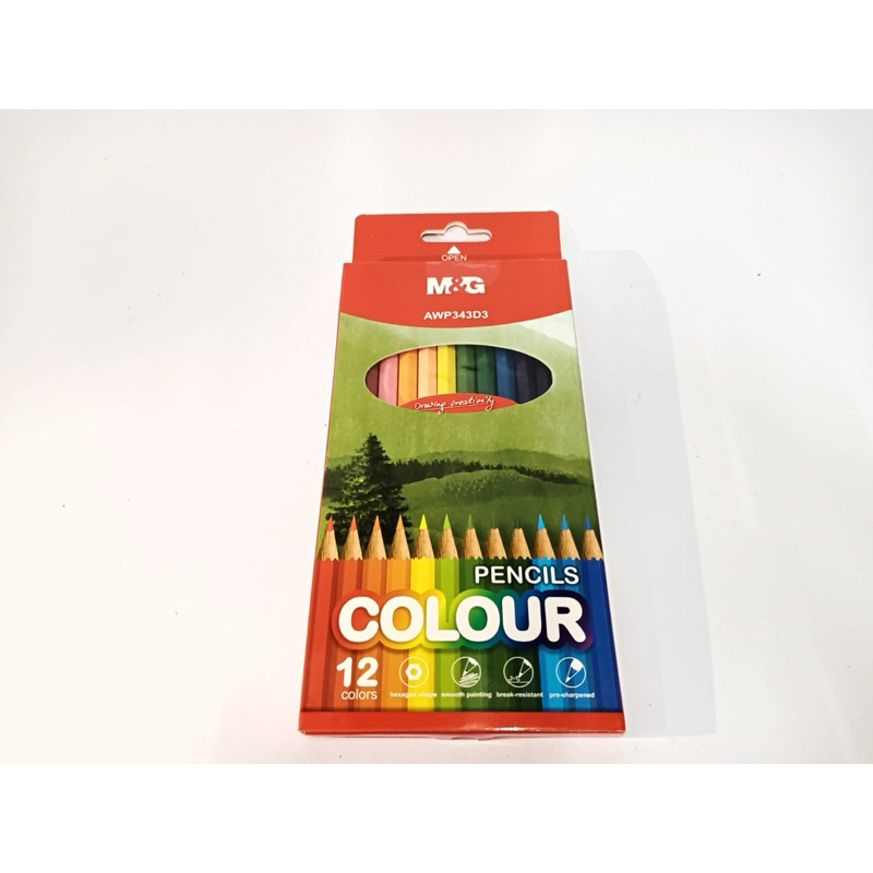 

Pensil Warna 12 warna M&G