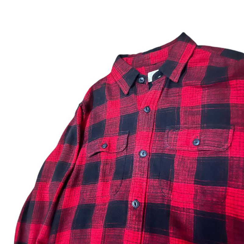 BACK NUMBER FLANNEL SHIRT SECOND