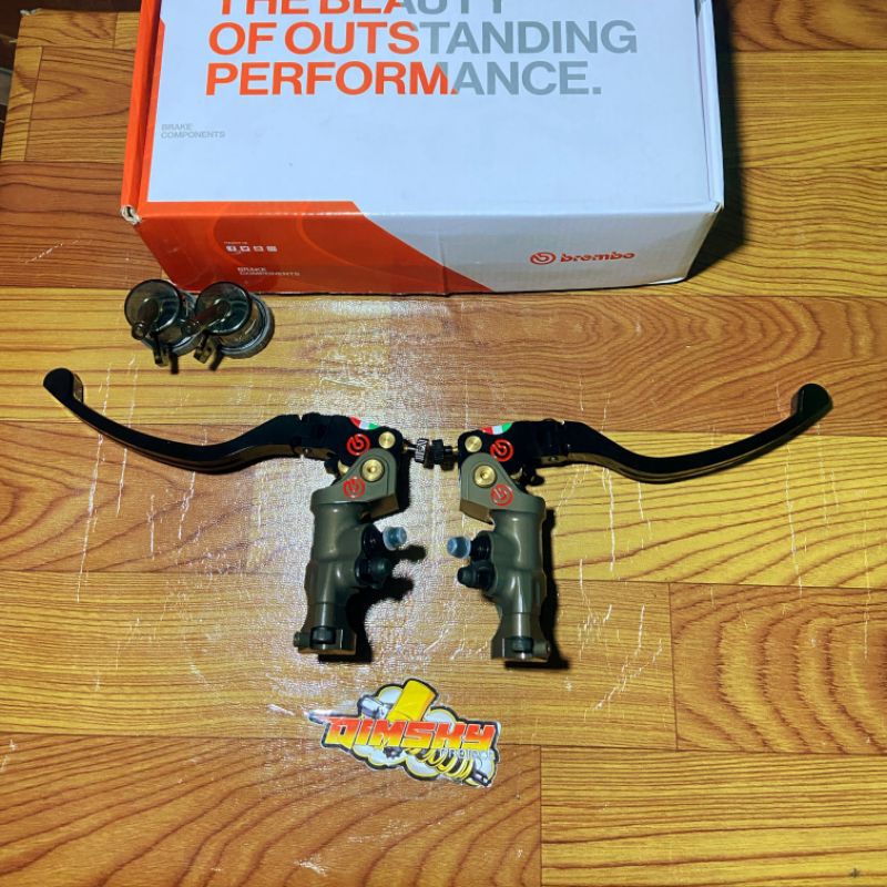 Master Rem Brembo Magnesium Gp Cnc Original Thailand For Nmax/Pcx/Xmax Kanan Kiri