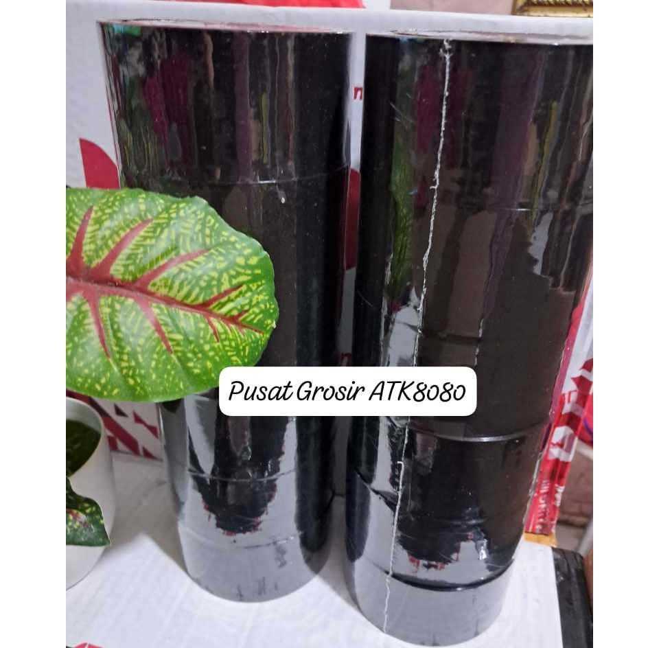 

PROMO 1 SLOP [ 6 PCS ] Lakban Warna Hitam 48 MM x 72 Yard - Lakban Warna Hitam OPP-Merk MPI