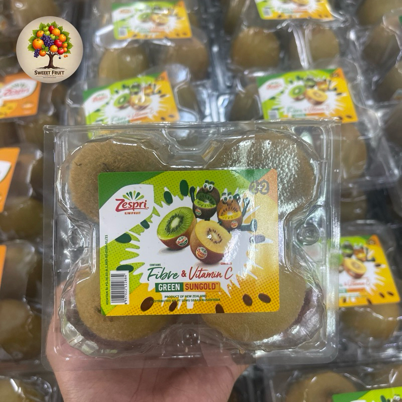 

Kiwi Grend & Sungold | Kiwi Zespri hijau dan kuning isi 4 pcs/pack