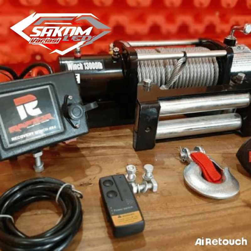 WINCH RAPTOR 13000lbs 6TON SUPER KUAT