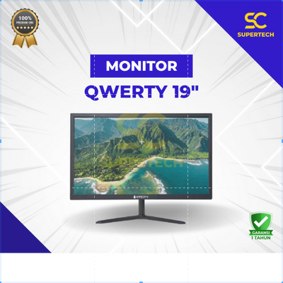 LED MONITOR QWERTY 19