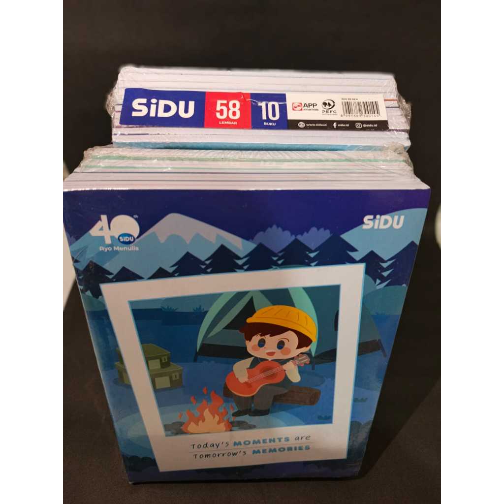 

Azahra Beauty -Buku Tulis SIDU 58 Lembar 1 PAC ISI 10 Buku