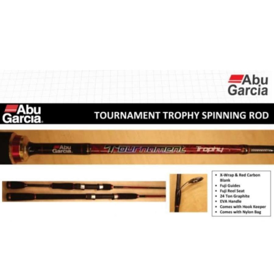 Abu Garcia Spinning Fishing Rod Tournament Trophy