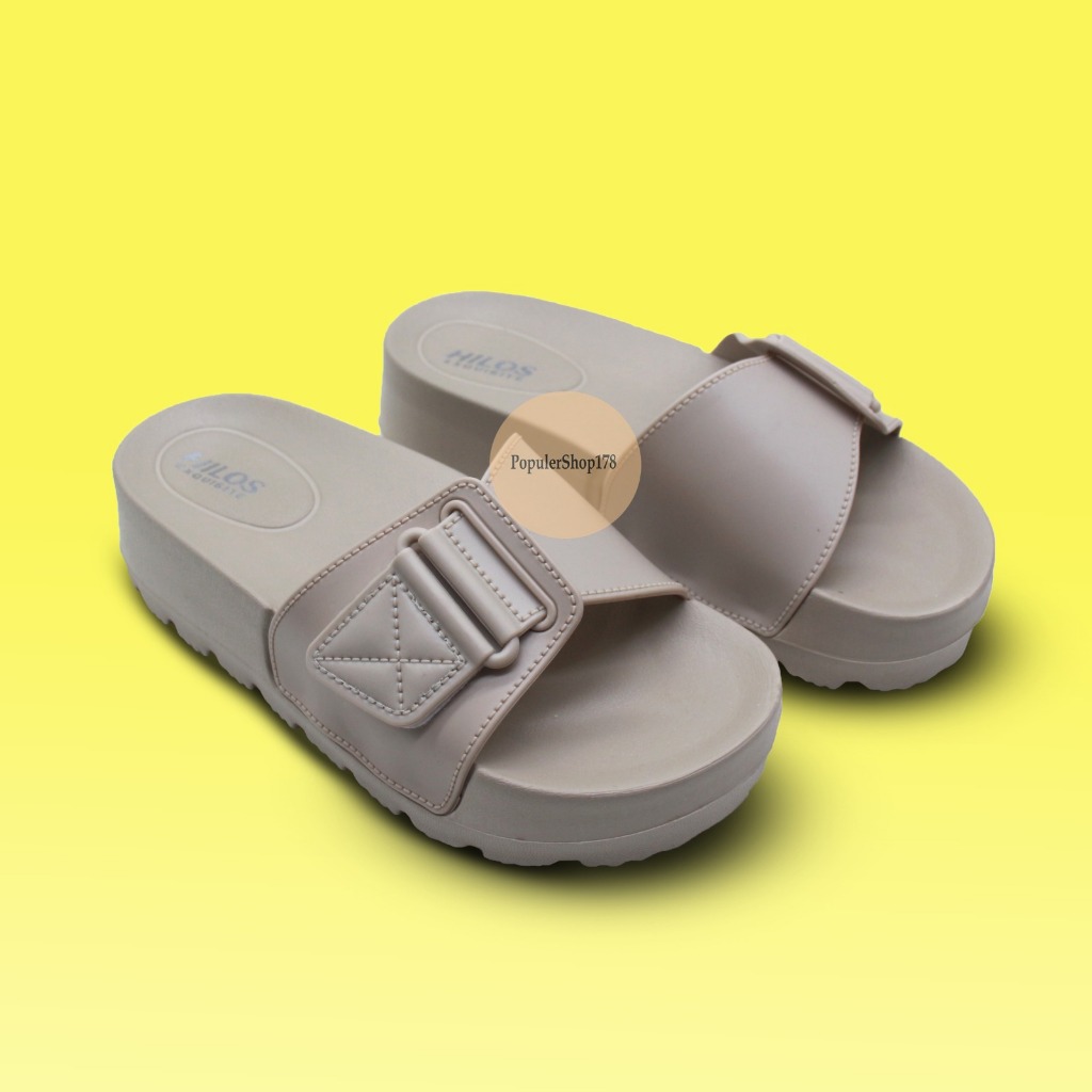 Sandal Selop Wanita Sandal Empuk Karet Antislip Antilicin