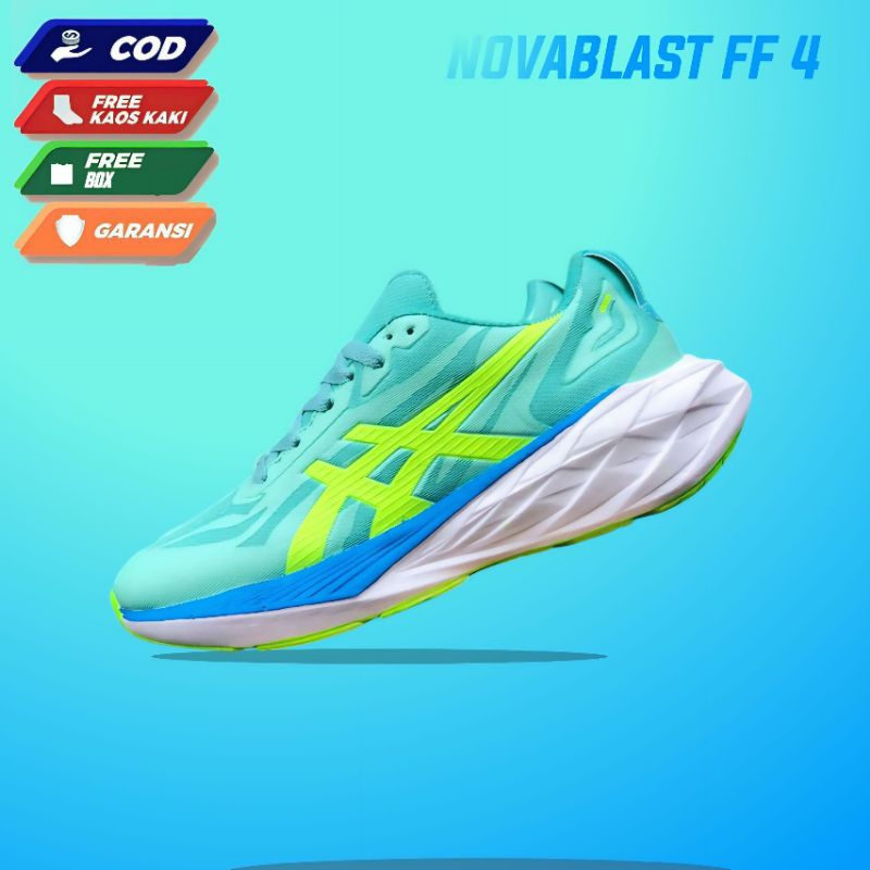 SEPATU OLAHRAGA LARI PRIA DAN WANITA TERBARU 2025 NOV4BLAST FF 4 OUTSOLE EMPUK RINGAN DAN ELEGAN FRE