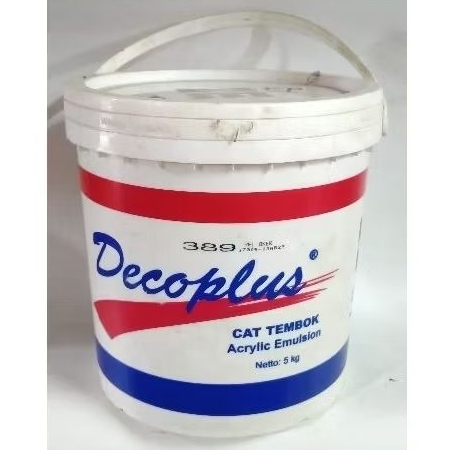 Cat Tembok DECOPLUS Galon 5Kg  389 (Yellow Oker)